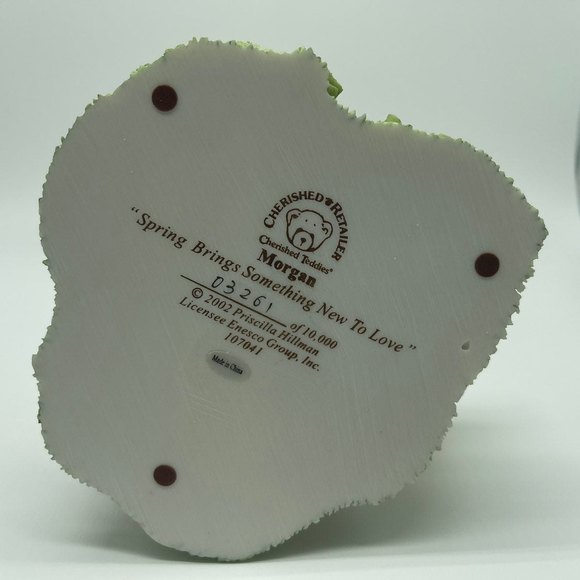 *New In Box* Cherished Teddies Morgan #107041 - Picture 9 of 10